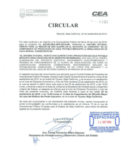 circular-cambio del acto de fallo