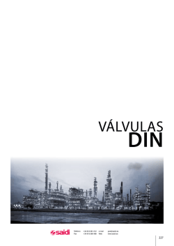 Compuerta, Globo y Retenci&oacute;n