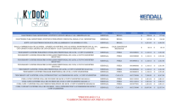 *PRECIOS M&Aacute;S I.V.A. *CAMBIOS DE PRECIO SIN PREVIO AVISO