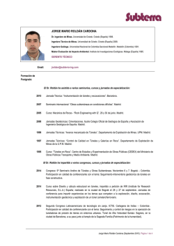 JORGE MARIO ROLD&Aacute;N CARDONA - Subterra-ing