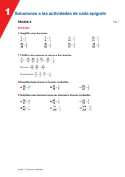 TEMA 1 FRACCIONES Y DECIMALES - Over-blog
