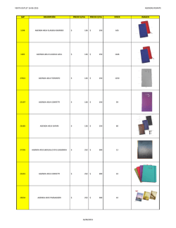 venta outlet 16-06-2015 agendas remate sap descripci&oacute;n precio s