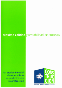 informaci&oacute;n t&eacute;cnica - R. BEJAR RODRIGUEZ