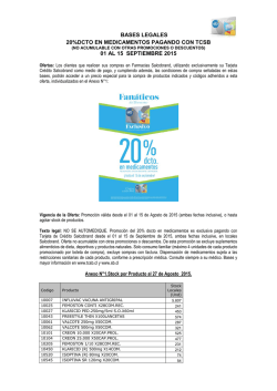 Bases Legales Catalogo TCSB