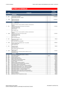Tarifas Beneteau Flyer 6 SunDeck