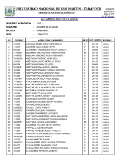 UNIVERSIDAD NACIONAL DE SAN MART&Iacute;N