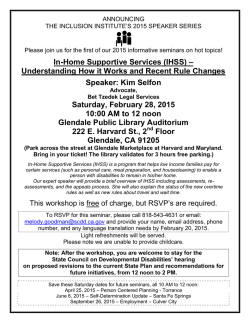 In-Home Supportive Services (IHSS) &ndash; Understanding How it Works