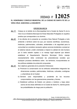 descargar ordenanza n&ordm; 12025