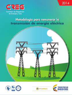 Metodolog&iacute;a para remunerar la transmisi&oacute;n de energ&iacute;a el&eacute;ctrica