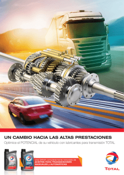 Cat&aacute;logo TOTAL Transmisiones