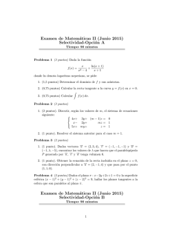 Junio 2015 enunciados