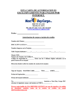 credit card authorization