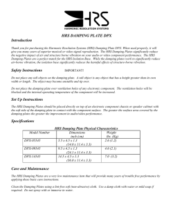 HRS Damp Plate DPX Rev C (Add New Suite 227)