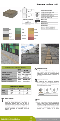 Ficha t&eacute;cnica del producto