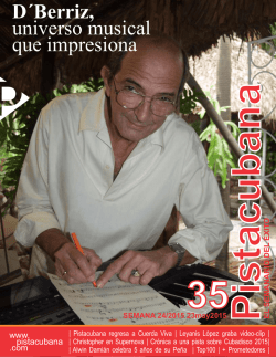 D&acute;Berriz - Pistacubana