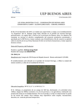 "LA ARGENTINA" Alchepo Jorge Ra&uacute;l &ndash; CNEL.DORREGO