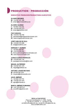 PRODUCTION &middot; PRODUCCI&Oacute;N