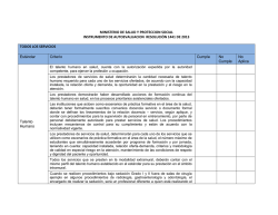 Instrumento De Autoevaluacion Resoluci&oacute;n 1441