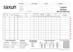 Cortina Vertical 89/127/250 mm