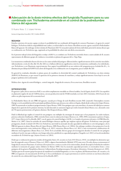 Adecuaci&oacute;n de la dosis m&iacute;nima efectiva del fungicida Fluazinam