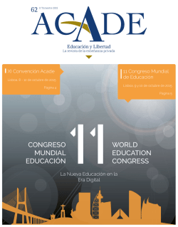 congreso mundial educaci&oacute;n world education congress