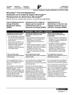 DANGER / PELIGRO / DANGER