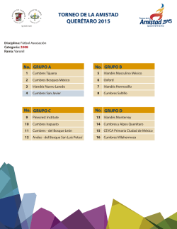 TDLA-Futbol asociaci&oacute;n - Instituto Cumbres San Javier