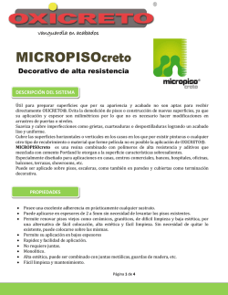 MICROPISOcreto