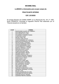 21 de Octubre de 2011