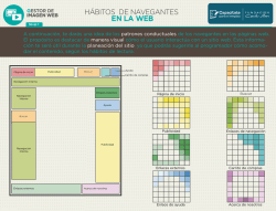 H&aacute;bitos de navegantes en la web
