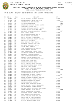 cac promocion 2016 - Web site de la Escuela de Posgrado de la PNP
