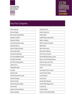 Verifica si est&aacute;s en la lista de inscritos