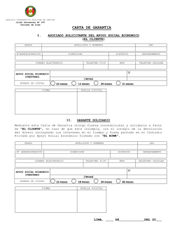 carta del garante (pensionistas que solicitan apoyo social econ&oacute;mico)