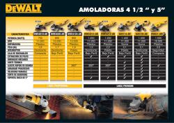 Comparativo Amoladoras