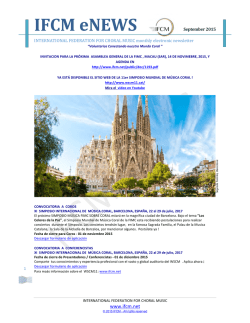 IFCMeNEWS September 2015 &mdash; Spanish