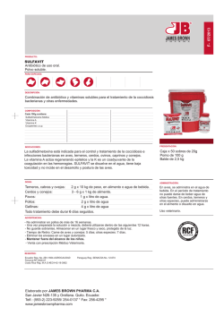Elaborado por JAMES BROWN PHARMA CA San Javier N26