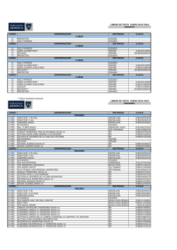Libros de texto - Colegio Internacional Aravaca