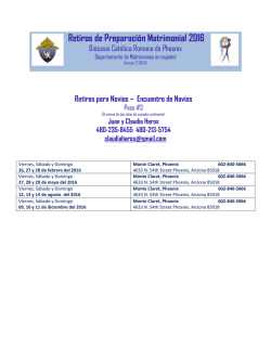 Encuentro de Novios Comprometidos