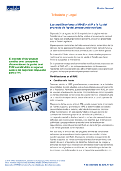 art&iacute;culo - Uruguay