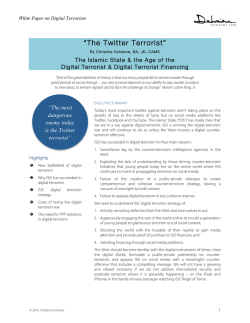 &ldquo;The Twitter Terrorist&rdquo;