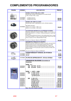 COMPLEMENTOS PROGRAMADORES