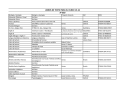 Libros 3 ESO - IES Valle del Saja