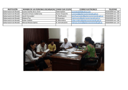 instituci&oacute;n nombre de las personas encargadas cargo que ocupa