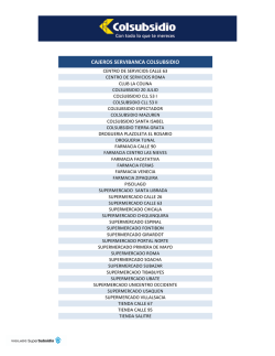 CAJEROS SERVIBANCA COLSUBSIDIO