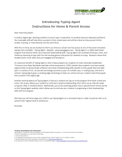 Introducing Typing Agent Instructions for Home & Parent Access