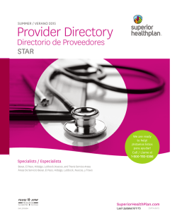 Provider Dire Provider Dire Provider Directory