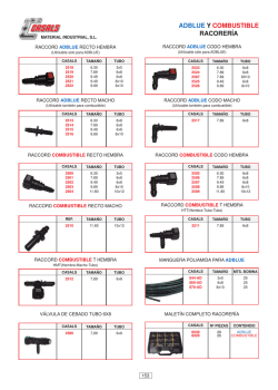 ADBLUE Y COMBUSTIBLE RACORER&Iacute;A