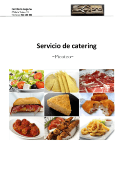 Servicio de catering