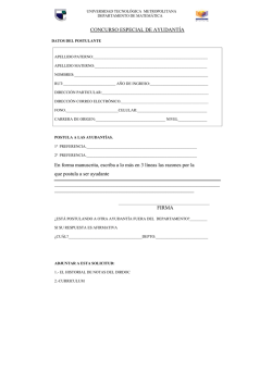 Formulario Postulaci&oacute;n Ayud_ - Dirdoc