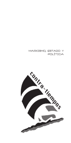 marxismo, estado y pol&iacute;tica